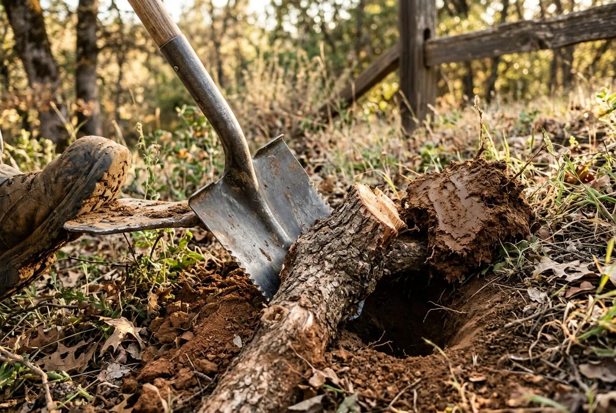 Picking a Shovel for Roots and Clay