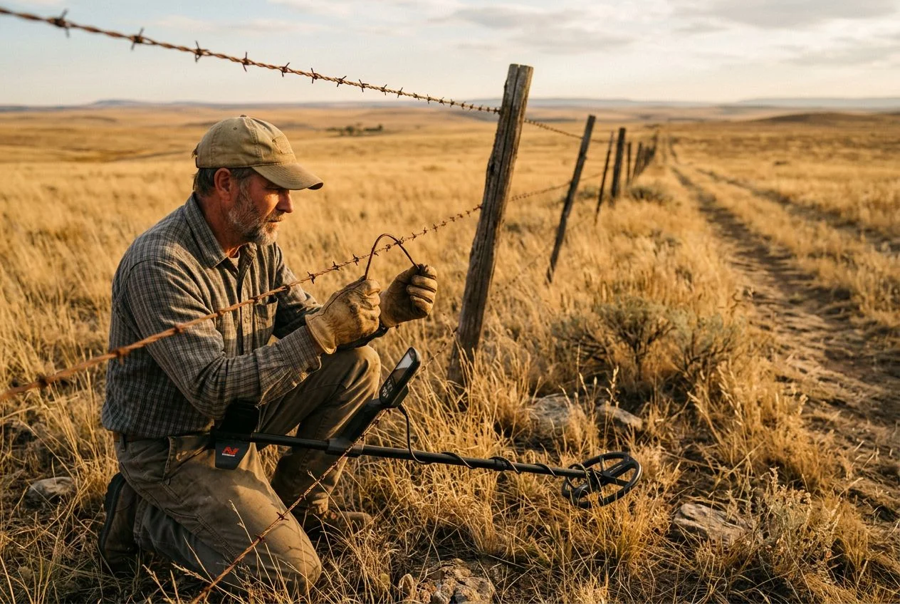 How to Detect Along Active and Historic Barbed Wire Fence Lines