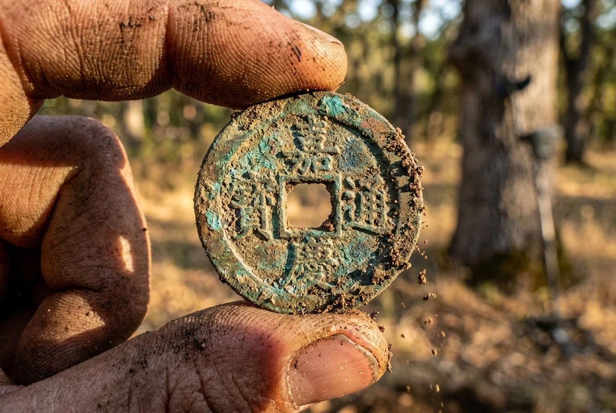 Digging Chinese Cash Coins
