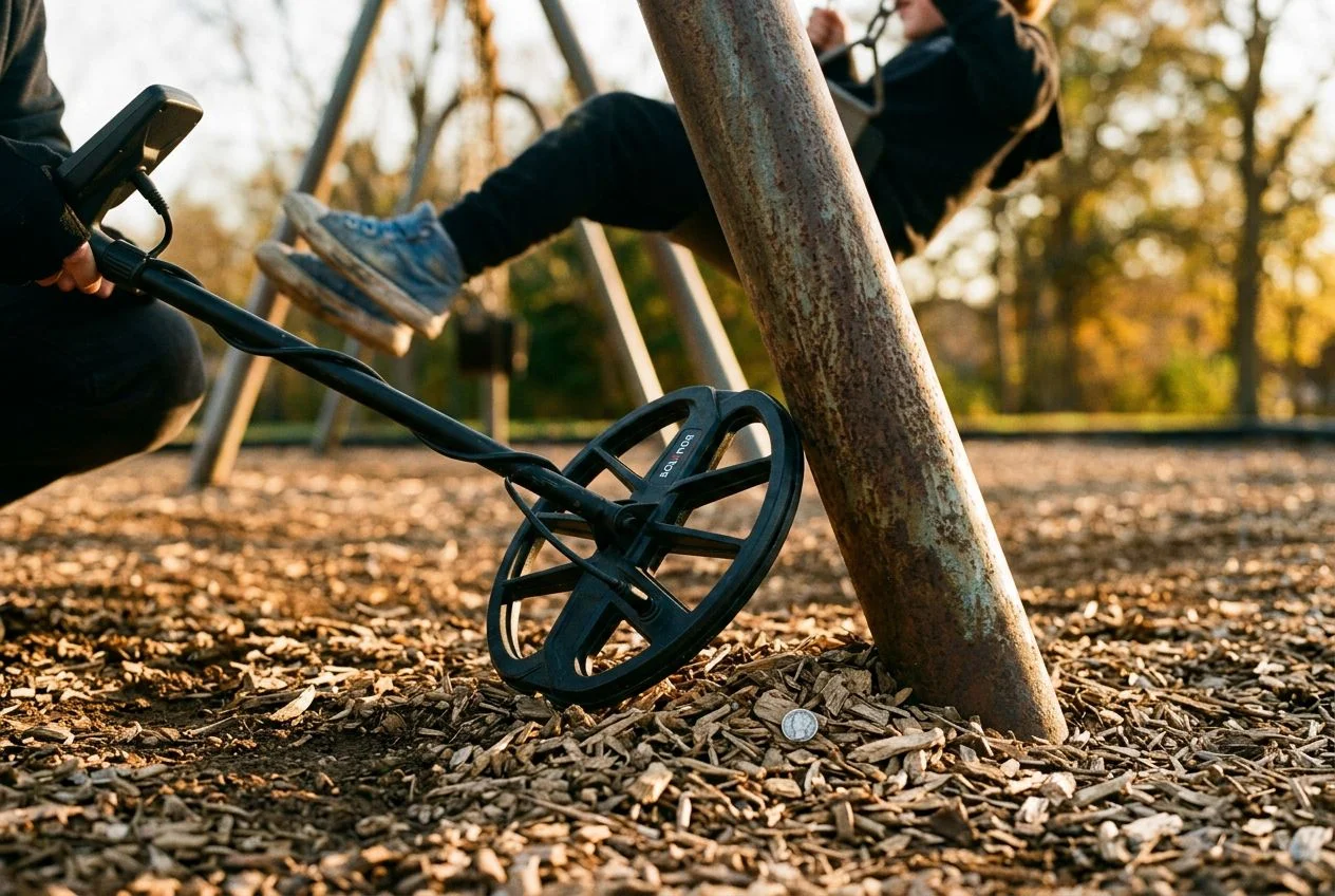 Beating Iron Masking Under Swing Sets: Park Metal Detecting Tips That Work